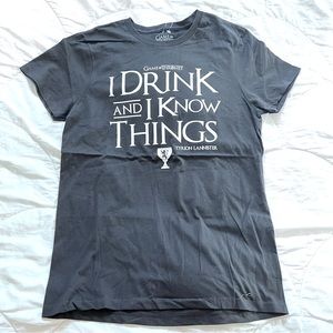Game of Thrones - I Drink and I Know Things Tee shirt